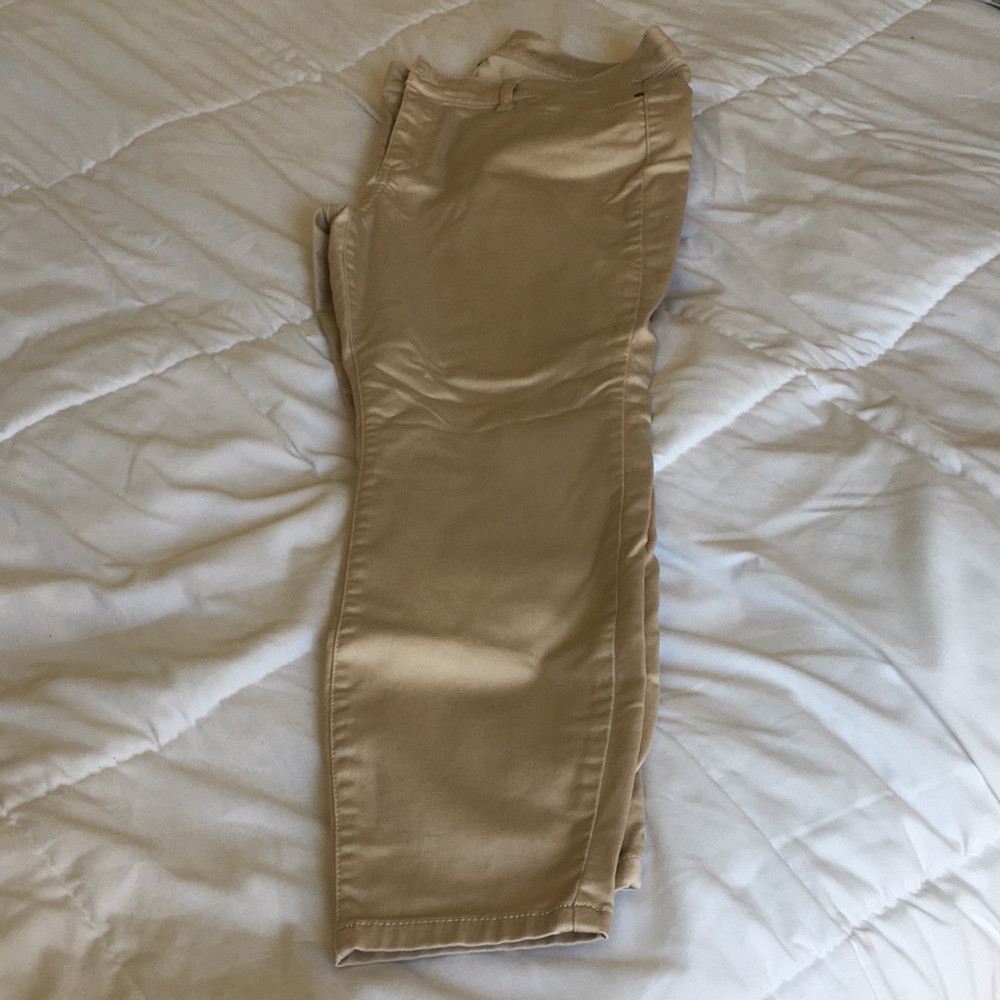 Slim leg pants